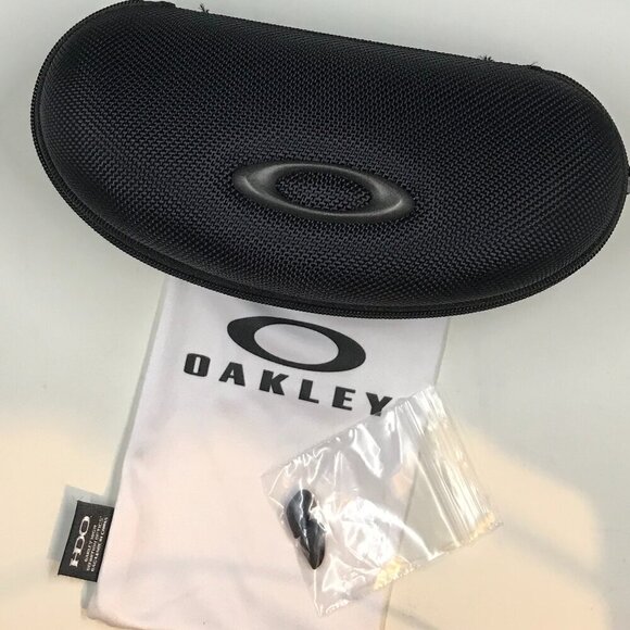 Oakley Large size zip around sun glass case with drawstring bag Black, sport - Picture 1 of 11
